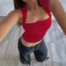 Foreign Trade 2025 Summer New Solid Color Square Neck Sleeveless Tank Ruched Tight Top T-Shirt Wholesale_ecoleips.com