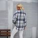 Foreign Trade Women's Clothing For Cross-border E-commerce On In Europe America: New Autumn Winter Plaid Casual_ecoleips.com