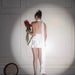 Women's High-End Satin Off-Shoulder Dress Backless Sexy French Temperament_ecoleips.com