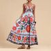 Summer New Fashion Sexy Slim Fit Printed Suspender Dress For Women European And American_ecoleips.com