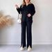 2025 European And American Cross-Border Autumn Winter New Women's Solid Color Zipper Knitted High Neck Ribbed Homewear_ecoleips.com