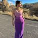 Women's Clothing Women's Bodycon Dress - Summer Fashion Gradient Color Tube Top Dress, Slim Fit Double Layer Sexy Clubwear_ecoleips.com