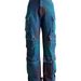 Women's Clothing Style Women's Trendy Denim Overalls Elastic Fabric Wide Version Spray Color With Multi Pockets Straight Fit_ecoleips.com