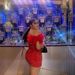 Women’s Clothing New Sequins Solid Color Stitching Feathers Slim Fit Sexy Hip Dress Women's Clothing_ecoleips.com