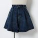 Non-elastic 2026 Summer Large Size Denim Mm Loose New Thin Word Wide Shorts High Waist Small Wide Legs_ecoleips.com