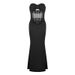 AD282 European And American Cross-border Spring/summer New Sexy Mesh See-through Strapless Bodycon Twisted Solid Color_ecoleips.com
