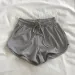 Pajama Cotton Loose-fitting Shorts Pants Bottoms Gauze Sleep Solid Home Summer Women Thin_ecoleips.com