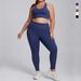 European And American Style Nude Feel Plus Size Yoga For Women High-End Tight-Fitting Sportswear Two-Piece With Pockets_ecoleips.com