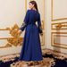 Dress Robe Women's Moroccan Dress New Lace Long Sleeves_ecoleips.com