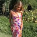 Elegant Off-Shoulder Backless Slit Maxi Dress Floral Embroidery Gold Chain Sequin Details White Pink S XL_ecoleips.com