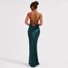 Women's Clothing Sexy Strappy Satin Dress Fall New Fashion Backless Strappy Waistband Long Skirt_ecoleips.com