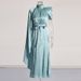 Women's Clothing Autumn New Pleated Lace Solid Color Waist Dress For Women_ecoleips.com