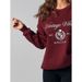 Hong Kong-style BF American High Street Retro Niche Fashion Popular Autumn And Winter Warm Printed Fleece-lined_ecoleips.com