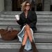 Women’s Relaxed Fit Blazer – Belted Waist Long Sleeve Suit Jacket | Casual Office Wear With Notch Lapel & Side Pockets_ecoleips.com
