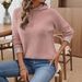 Cozy Oversized Hooded Sweatshirt Women's Pullover Fleece-Like Soft Fabric Streetwear Casual Loungewear (Pink, Green, Blue, Purple, Light Gray)_ecoleips.com