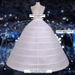Adjustable Boning Crinoline for Wedding Dress Train Extra Voluminous plus Size Bridal Gown Crinoline Lolita Party Wear_ecoleips.com