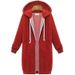 Women's Thickened Fleece Lined Hooded Sweatshirt Korean Style Loose Fit Versatile Chic Autumn Winter Top_ecoleips.com