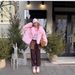 Women's Clothing Soft & Fluffy Faux Fox Fur Jacket - Playful & Sweet Short Coat, Warm Winter Outerwear Trendy Cropped Faux Fur Coat, Polyester Blend"_ecoleips.com