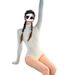 Aria Basics New One-Piece Swimsuit Conservative Tummy Covering Slimming Sleeve Long Pants Sun Protection Quick-Dry Snorkeling_ecoleips.com