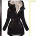 Women’S Winter Coat With Faux Fur Hood – Slim-Fit Zip-Up Long Sleeve Jacket (Green/Navy/Black, S-Xxxl)_ecoleips.com