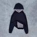 Reversible Plaid Streetwear Hoodie – Hip-Hop Inspired Oversized Pullover, Double-Sided Design(Light Grey, Black, Navy, S-XXL)_ecoleips.com