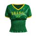 Millennium Cut Short Sleeve T-Shirt for Women Brazilian Street Style Summer Casual Gothic Retro Letter Print_ecoleips.com