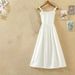 Summer New Style Student Single French Niche High Waist Slimming Base Camisole Dress Two-Piece Set For Women_ecoleips.com
