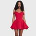 New Fashion Sexy Tube Top One Collar Slim Dress Short Dress_ecoleips.com