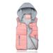 Women's Clothing Lightweight Quilted Vest With Hood - Soft Down Alternative Filling, Zipper Front, Casual Streetwear For Fall & Winter_ecoleips.com