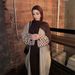 F426 Foreign Trade Cross-Border Source Middle East Dubai Arabic Embroidered Cardigan Fashionable Outerwear Abaya Robe_ecoleips.com