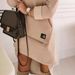Women’s Clothing New turtleneck hooded mid length sweatshirt_ecoleips.com