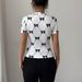 Women's Clothing Temperament T Shirt Slim Short Sleeved Milk Silk Stretch Top_ecoleips.com