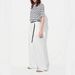 Suitable For All Seasons Wenjiu M Brand Same Style Pure Linen Summer Loose Straight Women Fashion Casual Floor-Length Magic Pants 9119_ecoleips.com