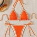 Women's Clothing Sexy Two Piece Bikini Swimsuit Knitted Beachwear For Summer Spring/Autumn Winter_ecoleips.com