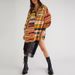 Casual High Street Button Short Dresses Vintage Striped Printed Summer Dress New Women's Lapel Half Sleeved Loose Dress Vestidos_ecoleips.com