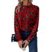 2024 New Cross-Border European Style American Casual Geometric Women's Long Sleeve Crew Neck Sweatshirt ME1_ecoleips.com