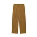 Women's Clothing Slim Fit Textured Halter Neck Collar Top Trousers Casual Suit_ecoleips.com