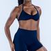 Women's High Elastic Ultra Fine Matte Nylon Sports Bra Halter Neck Yoga Vest - Brand Sportswear_ecoleips.com