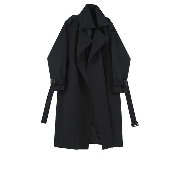 2025 Fashion Style Versatile Women's Medium To Long Windbreaker Spring And Autumn Season Loose Small Coat Trend_ecoleips.com