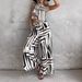 Women’s Clothing Summer New Sleeveless Tops And Trousers Casual Fashion Ladies Suits_ecoleips.com