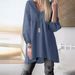 Women's Solid Color V Neck Ruched Lantern Sleeve Top Casual Cotton Linen Shirt American Style_ecoleips.com