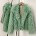 Faux Fur Short Coat For Women - Elegant Office Wear, Versatile Solid Color Jacket, Petite Sizes Available (S/M/L)_ecoleips.com
