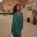 2026 New European And American Cross-Border Women's Clothing Dubai Middle East Elegant Printed Casual Robe With Tassel_ecoleips.com