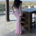 Diyun European American Y2K Tube Top Hollow Sleeve Long Dress Women's Clothing 2025 Autumn And Winter Independent_ecoleips.com
