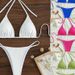 European And American Foreign Trade Sexy Bikini Swimsuit Women's Sling Tight Three-point High Waist Triangle Beach Swimsuit_ecoleips.com