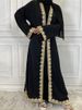 Turkey Kaften Hijab Muslim Prayer Clothes Pure Color Caften Evening Dress Islamic Product Burka Saudi Black Abayas Women African_ecoleips.com