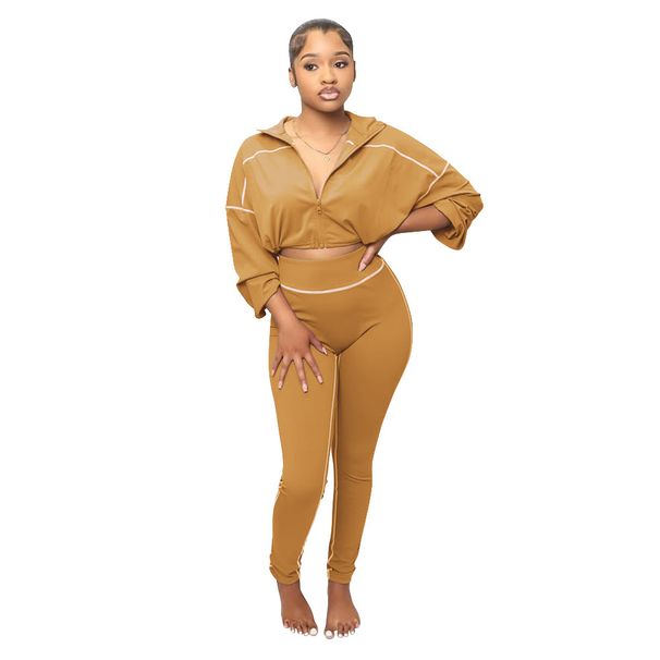 Women's Clothing Sports Suit Fashionable Two Piece Suit For Women_ecoleips.com