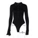 2024 Spring New Women's Fashion Sexy Button Lapel Long Sleeve Jumpsuit Wholesale_ecoleips.com