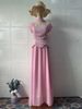 Women's Clothing Elegant Sexy Temperament Short Sleeved Long Dress Slim Waist Spring New_ecoleips.com