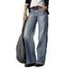 European And American Retro Fashion Casual Straight Wide-Leg Pants For Women Independent Station Foreign Trade_ecoleips.com